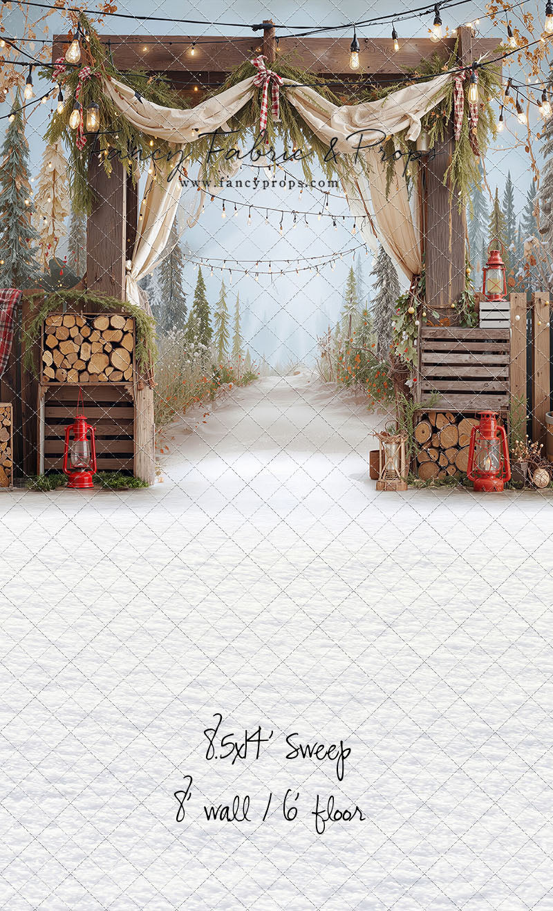 Rustic Winter Passage - With Sweep Option