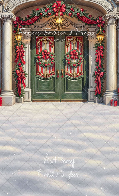 Santa's Sweet Entrance - with Sweep Option