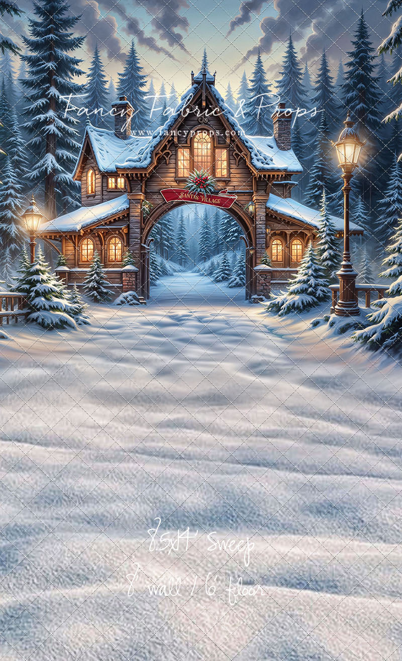 Santa's Village Entrance - With Sweep Option