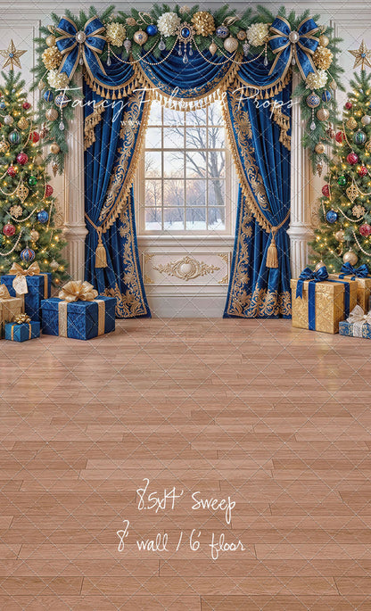 Sapphire & Gold Christmas - with Sweep Option