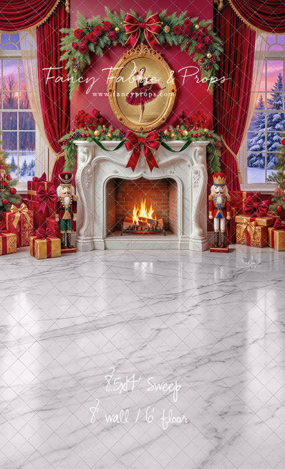 Scarlet Ballerina Christmas Room - with Sweep Option