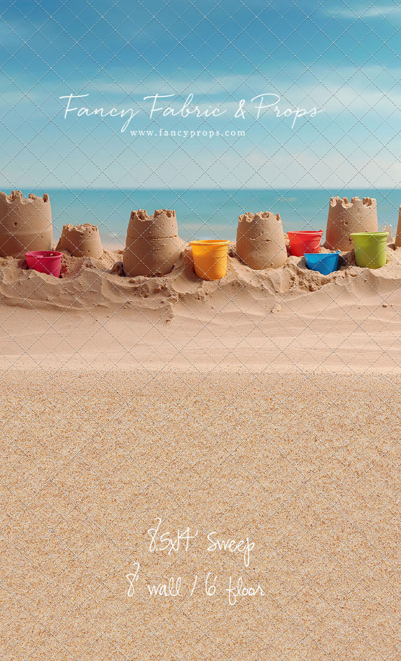 Seaside Sandcastles - With Sweep Option
