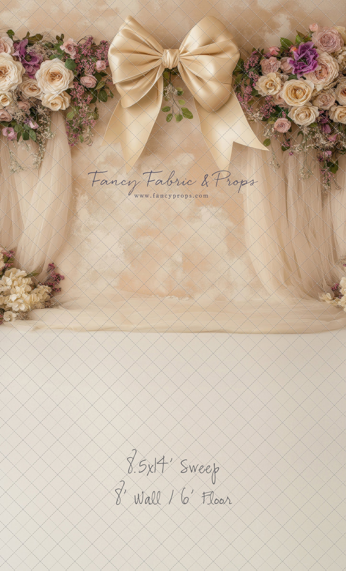 Shades of Blushing Lavender - With Sweep Option