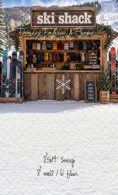 Snow Day Ski Shack - With Sweep Option