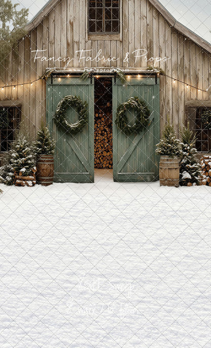 Snowfall Barn - with Sweep Option