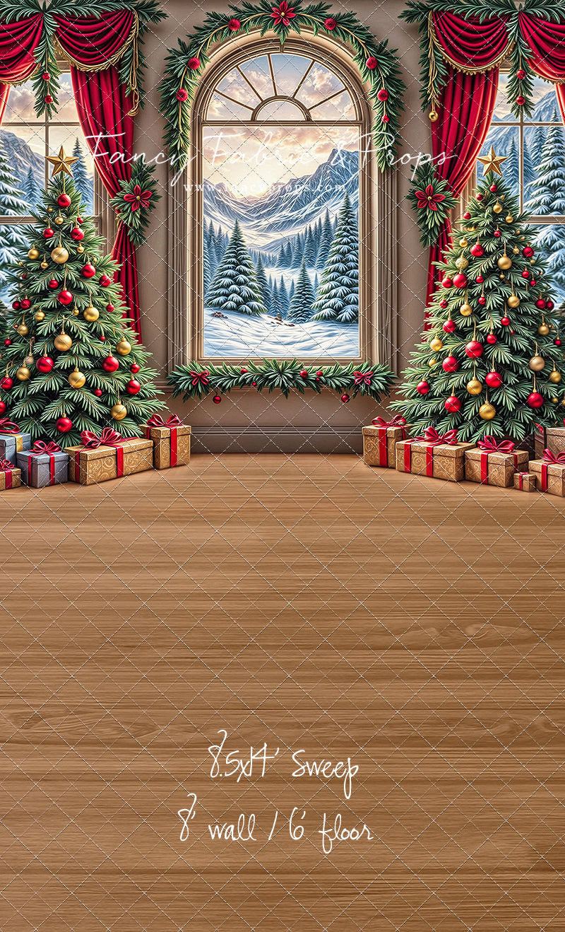 Snowfall Symphony Room - with Sweep Option