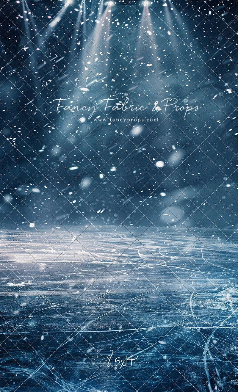 Snowy Rink - Sweep Sizes Only