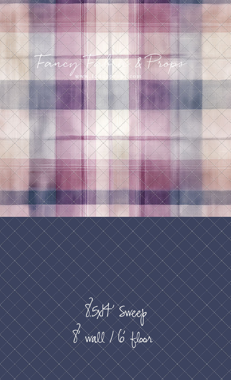 Soft Haze Tartan - With Sweep Option