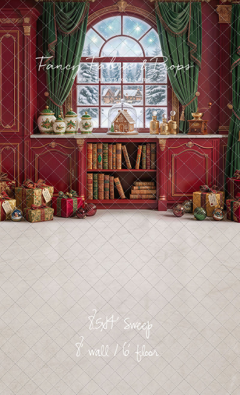 Storybook Christmas Room - With Sweep Option