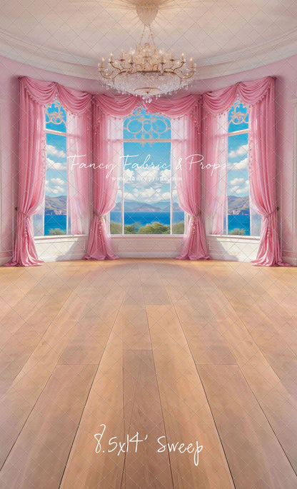 Summer Season Victorian Window - Wood Floor - With Sweep Option