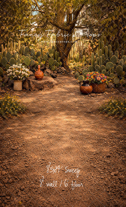 Sunlit Cactus Garden - With Sweep Option