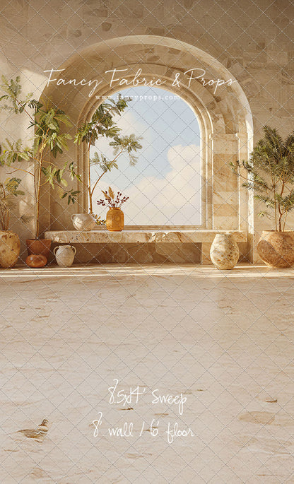 Sunlit Courtyard - With Sweep Option