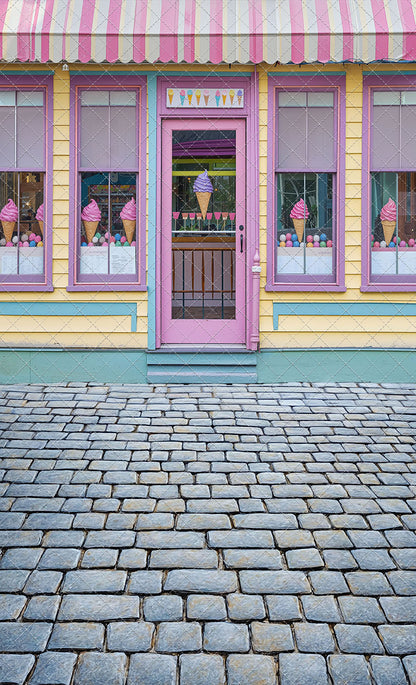 Sweet Summer Ice Cream Shop - With Sweep Option