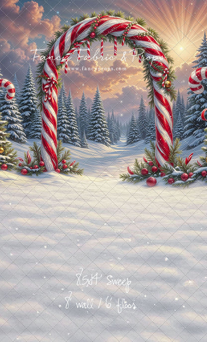 Sweet Trail To Santa - with Sweep Option