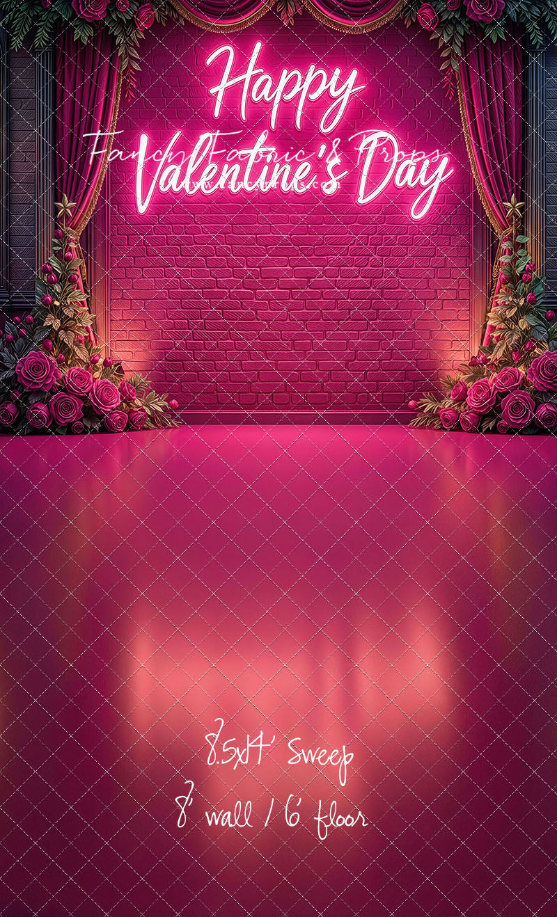 Sweetheart Glow Wall - With Sweep Option