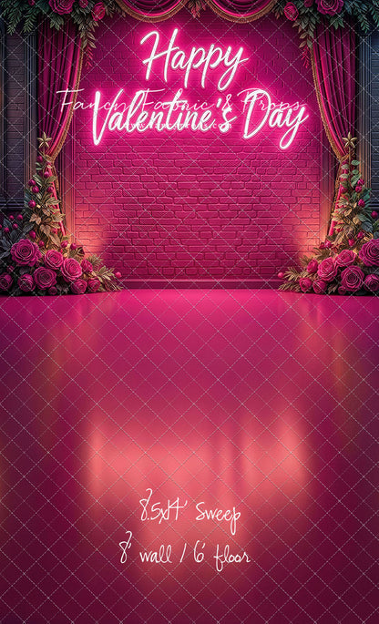 Sweetheart Glow Wall - With Sweep Option