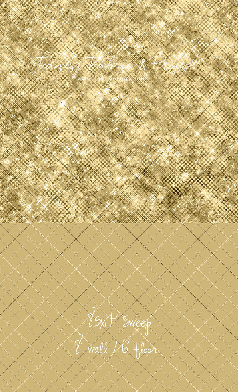 Golden Halo Mosaic - With Sweep Option