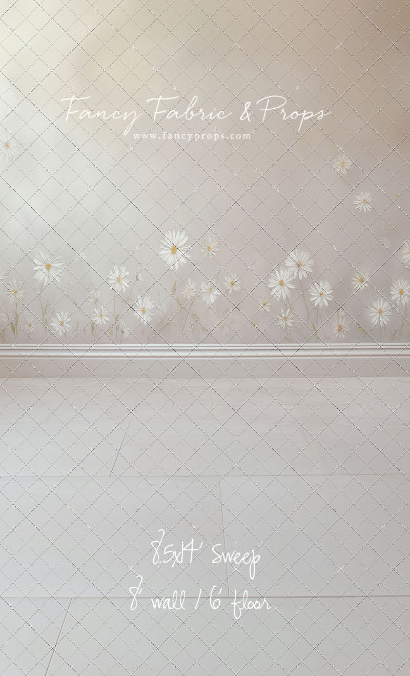 Soft Daisy Daydream - With Sweep Option
