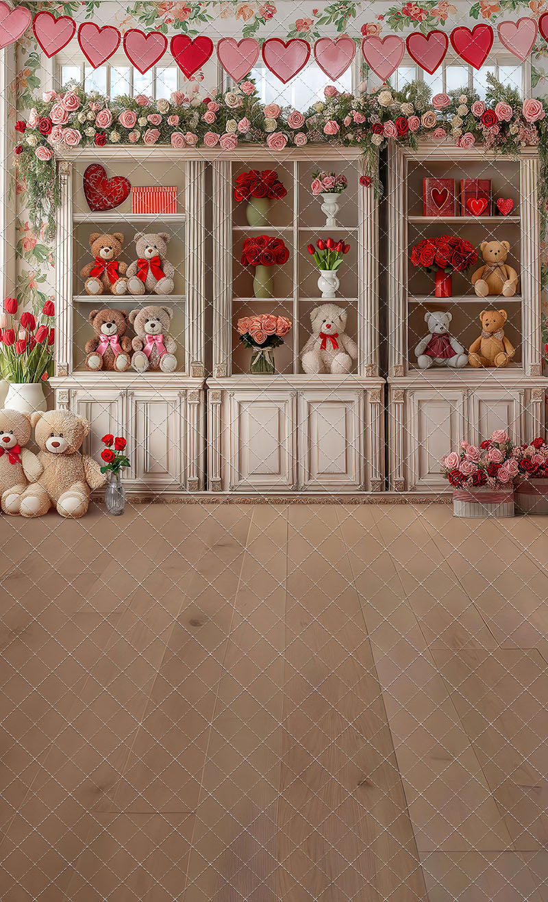 Teddy's Sweetheart Corner - With Sweep Option