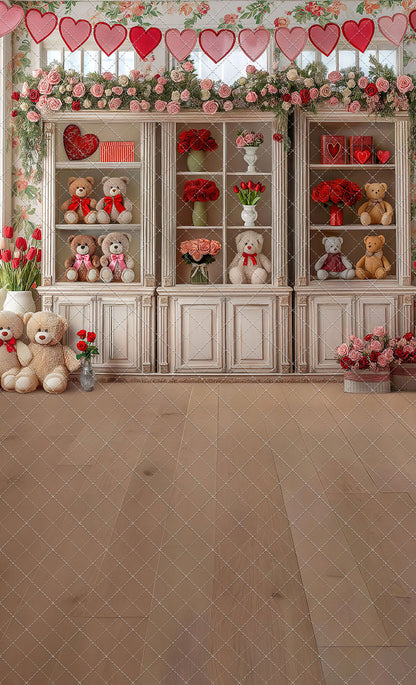 Teddy's Sweetheart Corner - With Sweep Option