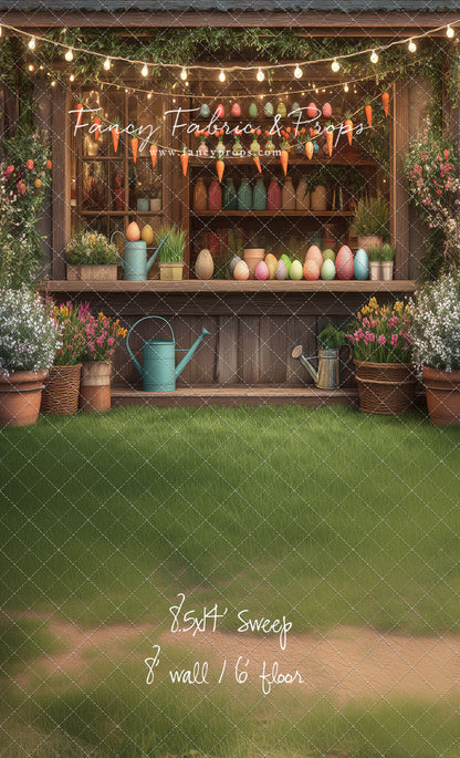 The Easter Garden Shop - With Sweep Option