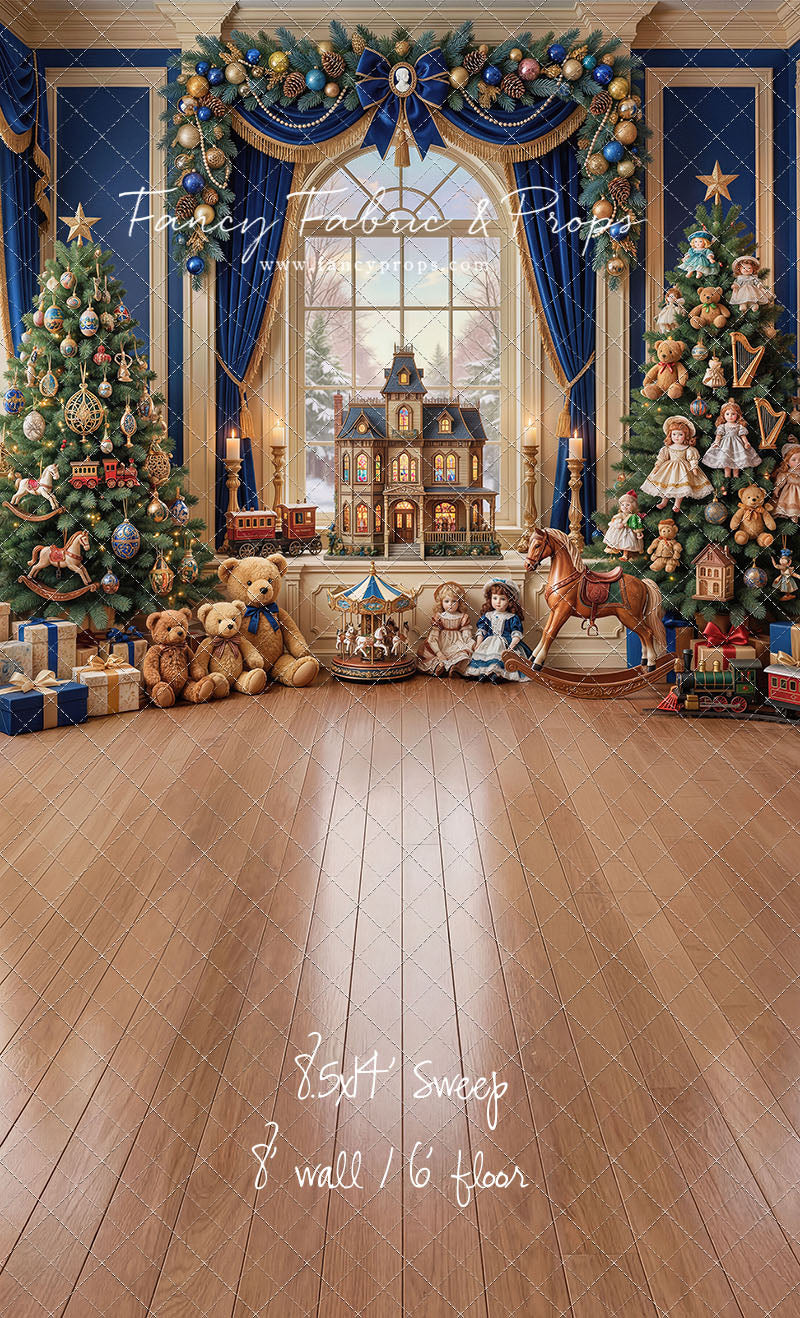 The Holiday Dollhouse Room - with Sweep Option