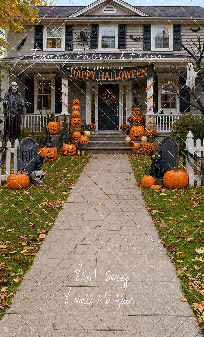 Trick or Treat Stop - With Sweep Option