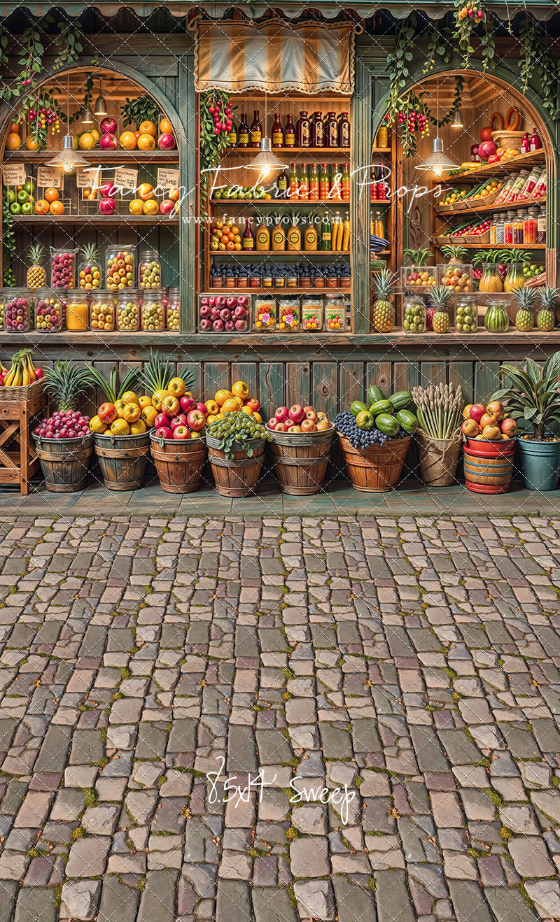 Tropical Fruit Market - With Sweep Option