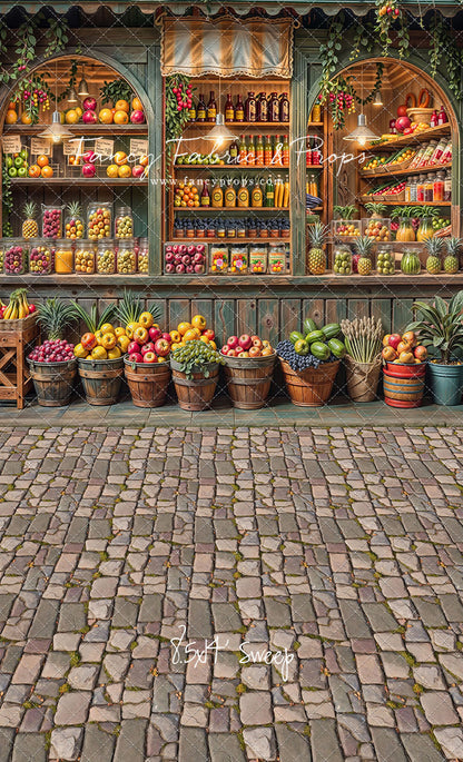 Tropical Fruit Market - With Sweep Option