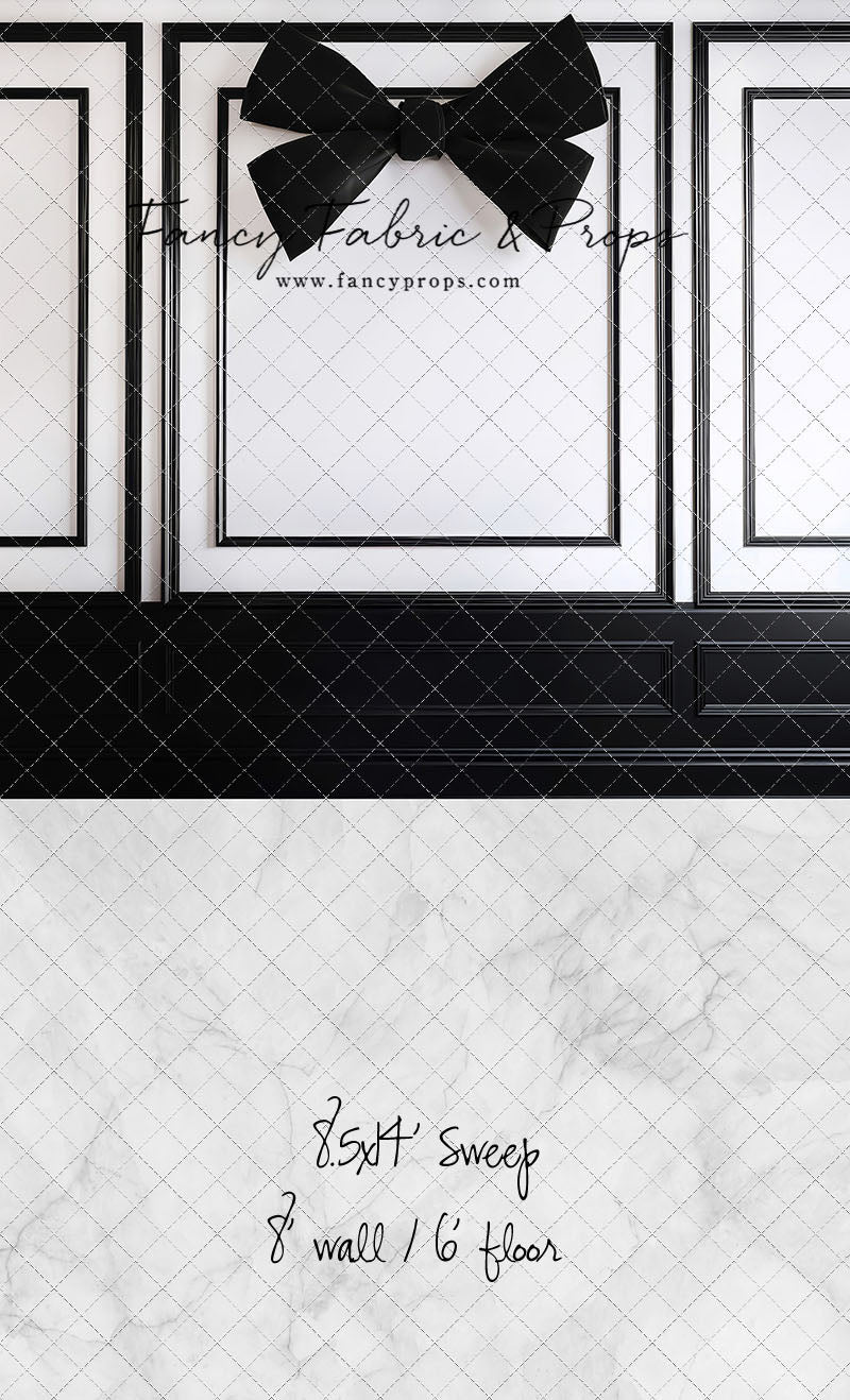 Uptown Chic - White Marble Floor - With Sweep Option