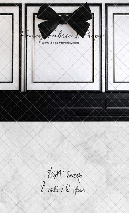 Uptown Chic - White Marble Floor - With Sweep Option