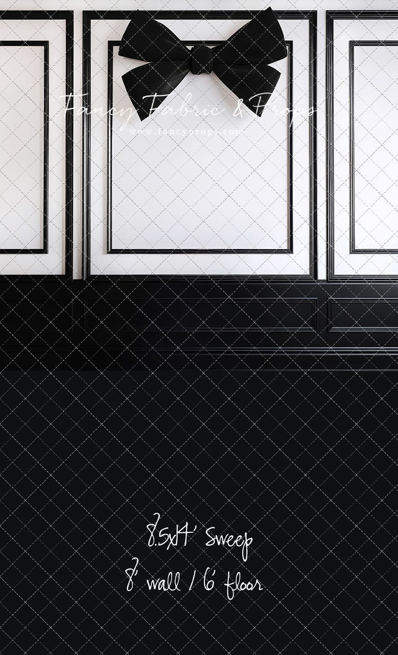 Uptown Chic - Black Floor - With Sweep Option