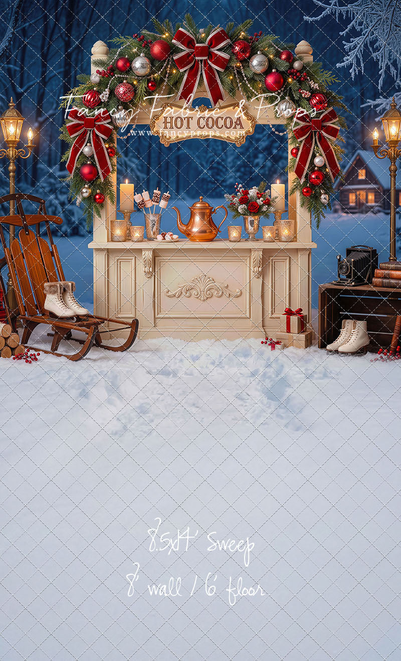 Vintage Cocoa Stand - with Sweep Option