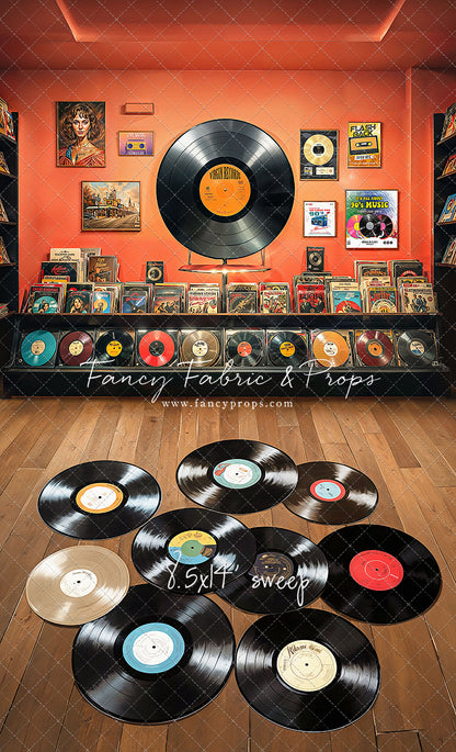 Vinyl Revival Room - Records Floor Version