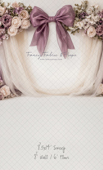 Violet Rose Cashmere - With Sweep Option