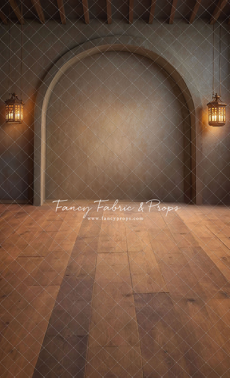 Warm Amber Alcove - With Lights - With Sweep Option