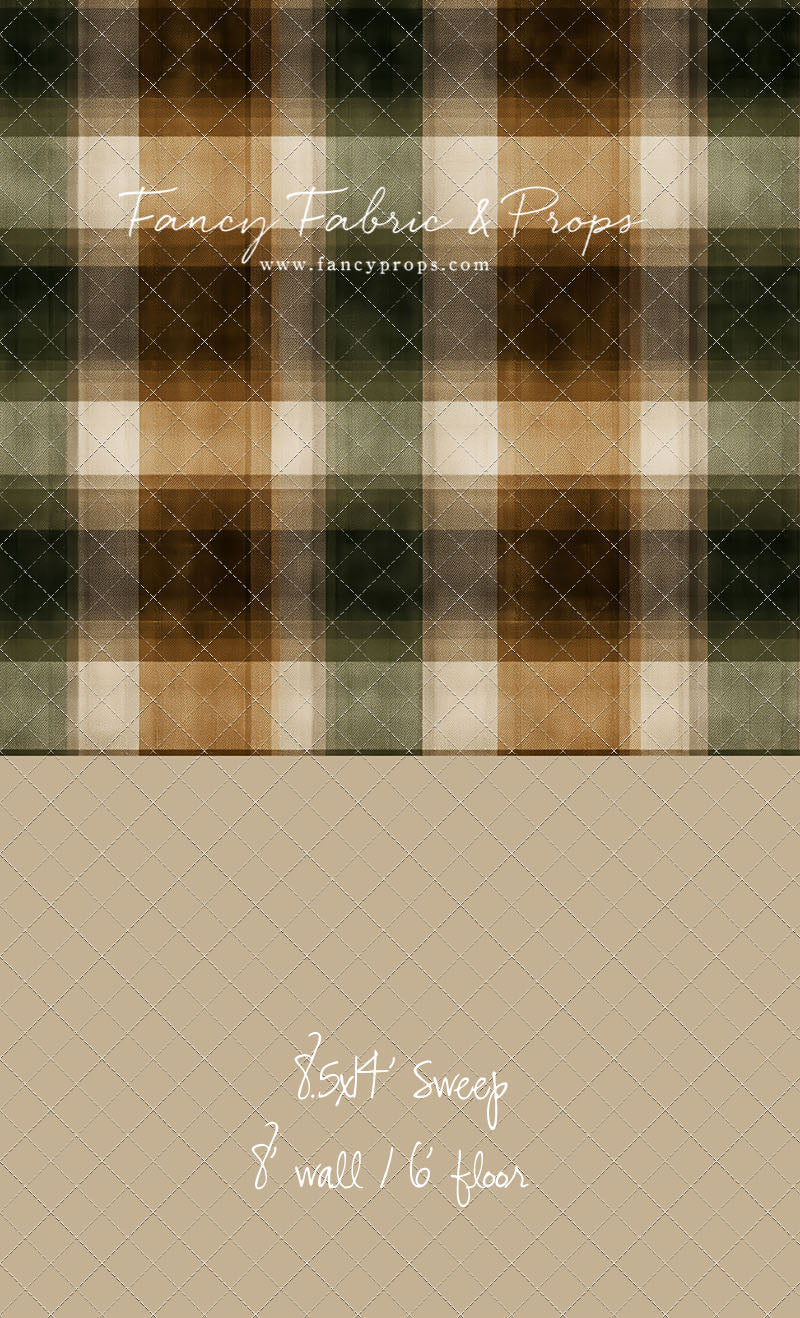 Woodland Plaid - With Sweep Option