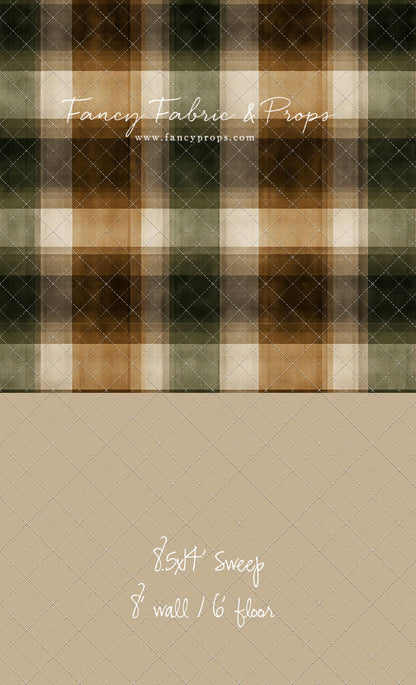 Woodland Plaid - With Sweep Option