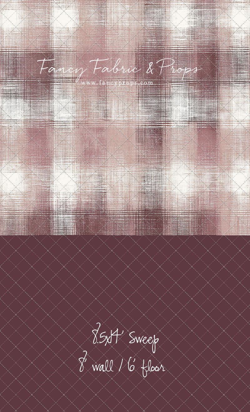 Woven Mauve - With Sweep Option