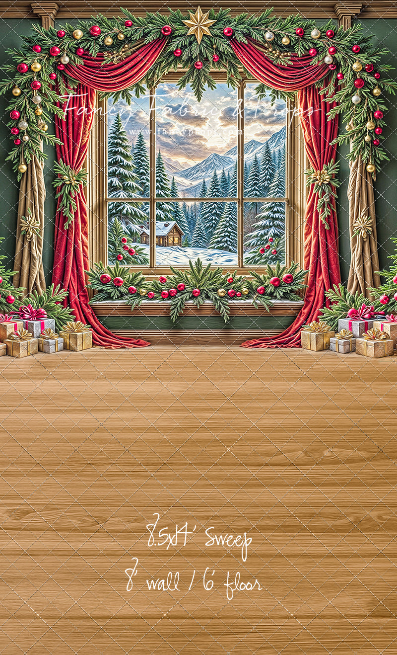 Yuletide Bloom View - with Sweep Option