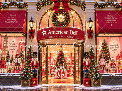 American Doll Holiday - With Sweep Option