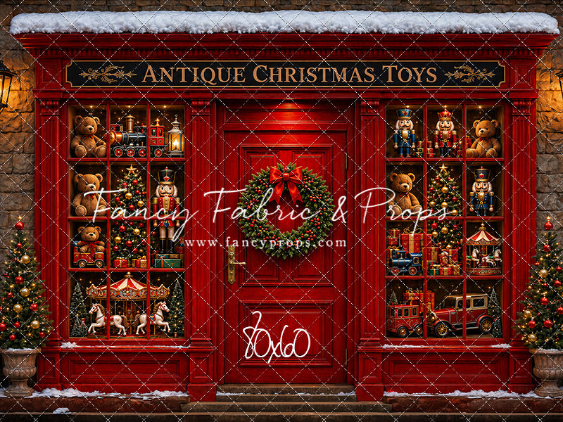 Antique Christmas Toy Store - with Sweep Option