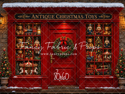 Antique Christmas Toy Store - with Sweep Option
