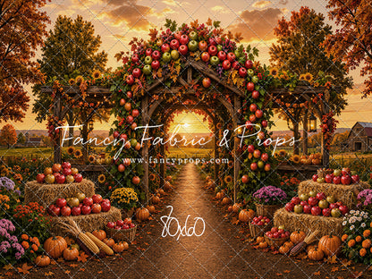 Apple Arbor Blossoms - with Sweep Option
