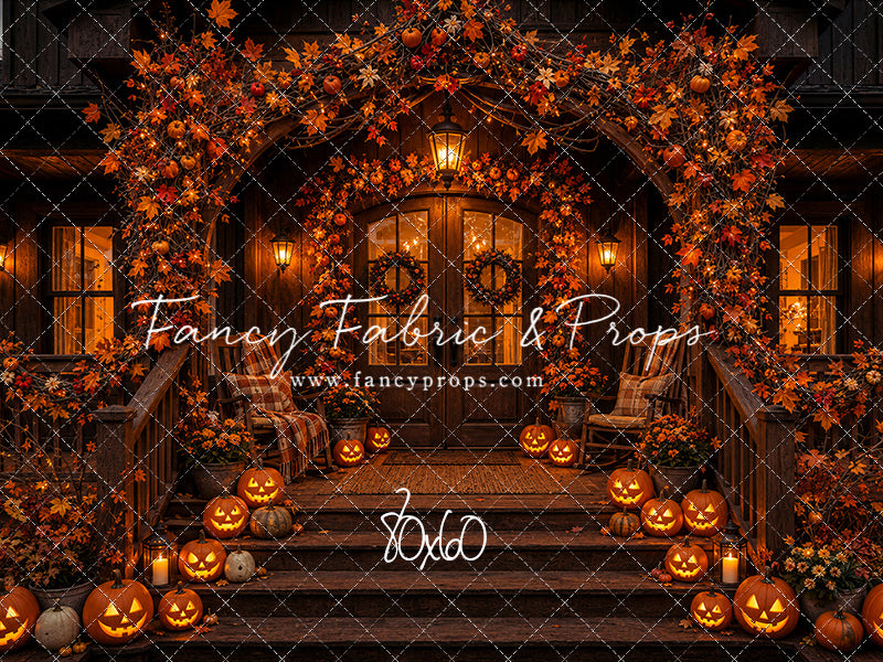 Autumn Lantern Landing - With Sweep Option