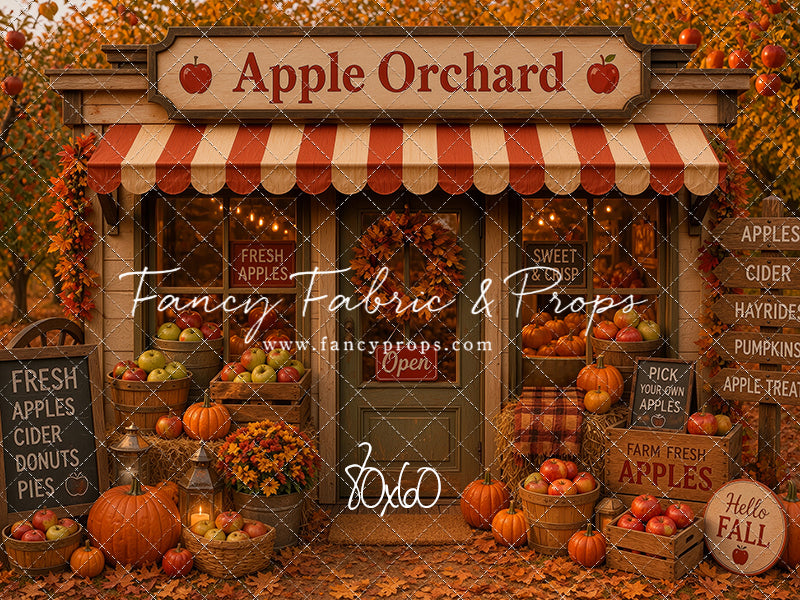 Autumn Orchard Shop - with Sweep Option