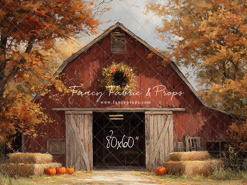 Autumn At Red Oak Farm - with Sweep Option