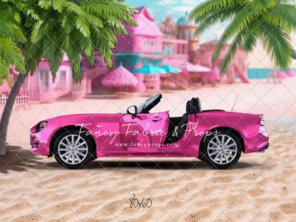 Beach Convertible -Pink - With Sweep Option