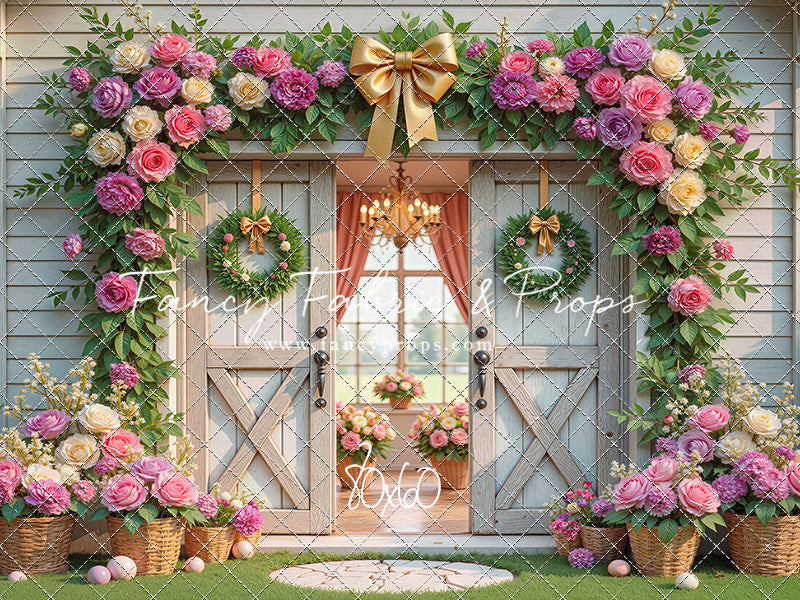 Blooming Bunny Barn - With Sweep Option