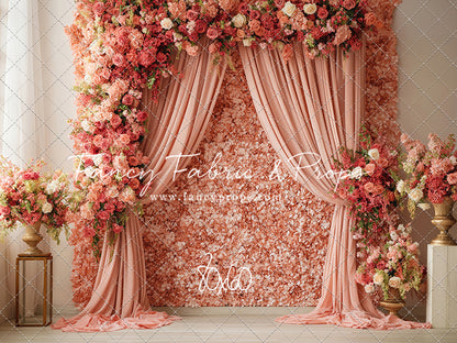 Blooming Flower Wall - With Sweep Option